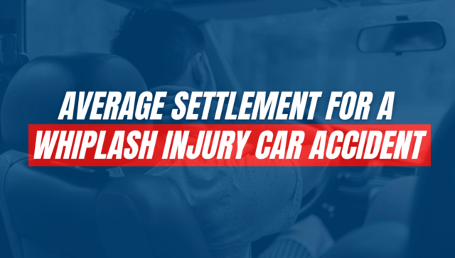 Average Settlement For A Whiplash Injury Car Accident In Florida